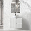 Noosa 900x450 White Shaving Cabinet