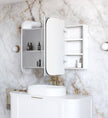 Newport 1200x750 White Shaving Cabinet