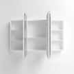 Newport 1200x750 White Shaving Cabinet