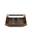 Byron 750mm Sable Walnut Wall Hung Vanity