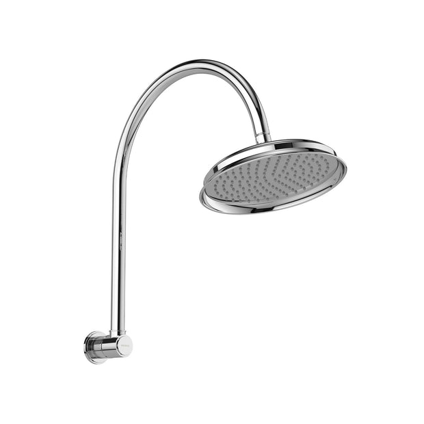 Wiltern High-Rise Shower Arm and Rose