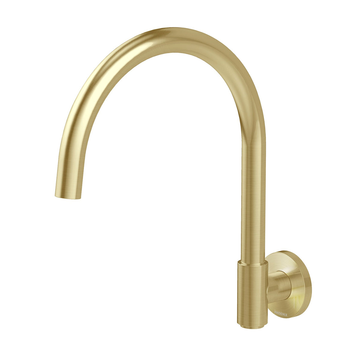 Vivid MKII Wall Sink Outlet 200mm Gooseneck
