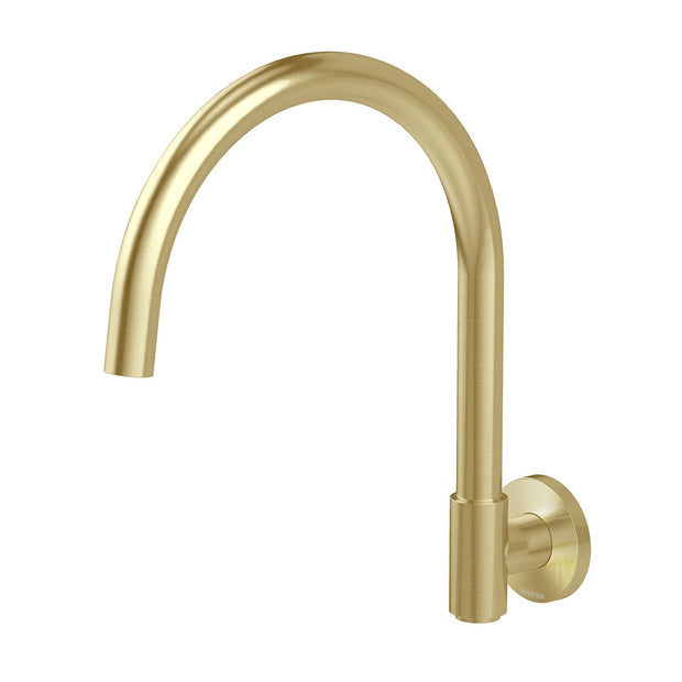 Vivid MKII Wall Sink Outlet 200mm Gooseneck