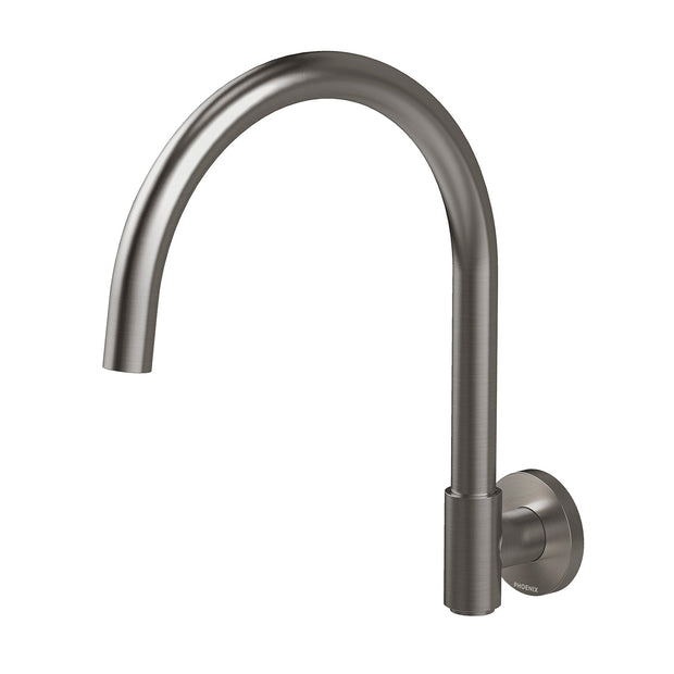 Vivid MKII Wall Sink Outlet 200mm Gooseneck