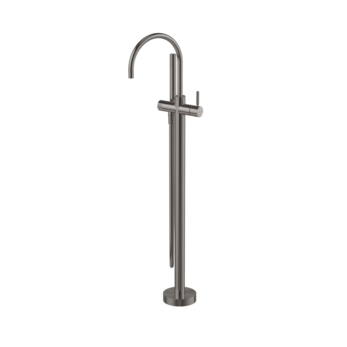 Vivid MKII Floor Mounted Bath Mixer with Hand Shower