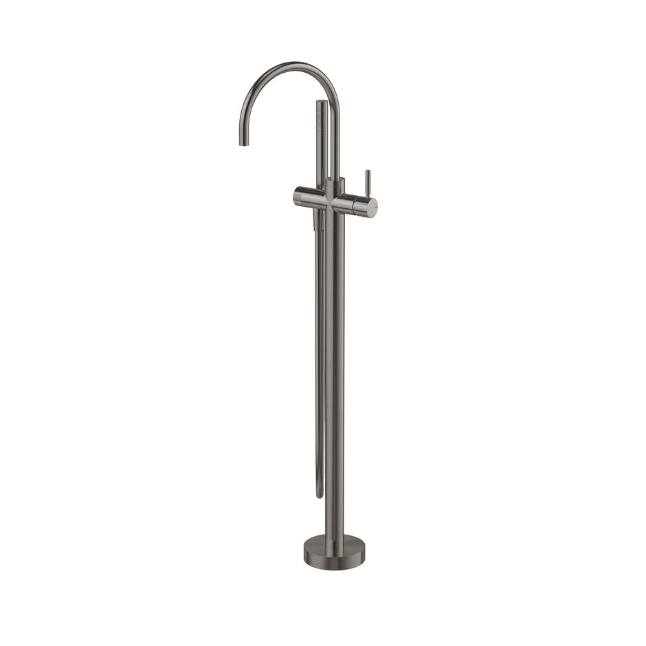 Vivid MKII Floor Mounted Bath Mixer with Hand Shower