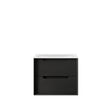 Otti Byron 600mm Black Oak Wall Hung Vanity