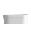 Attica Bondi 1700 Gloss White Bath with Overflow