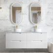 Noosa 900x450 White Shaving Cabinet