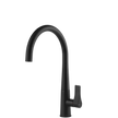 Gessi Proton Goose Neck Swivel Mixer in Matte Black