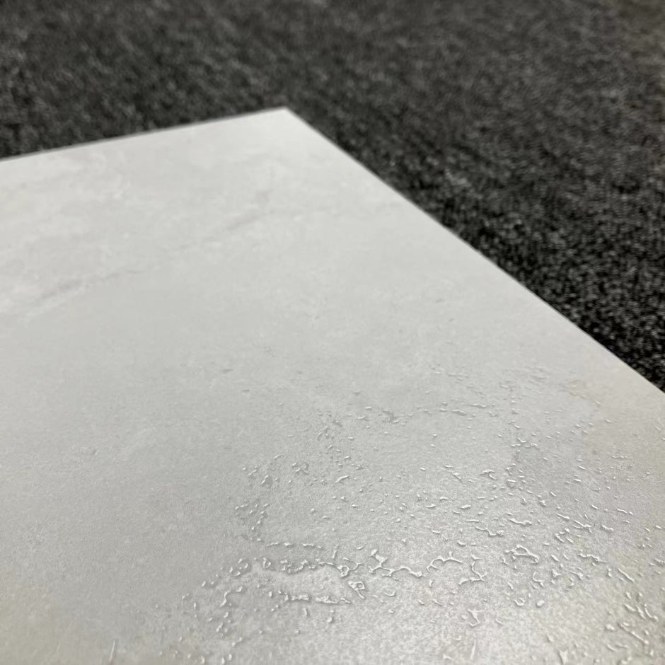 Elegance Silver StoneTouch Marble Look Porcelain Tiles laid tile layout