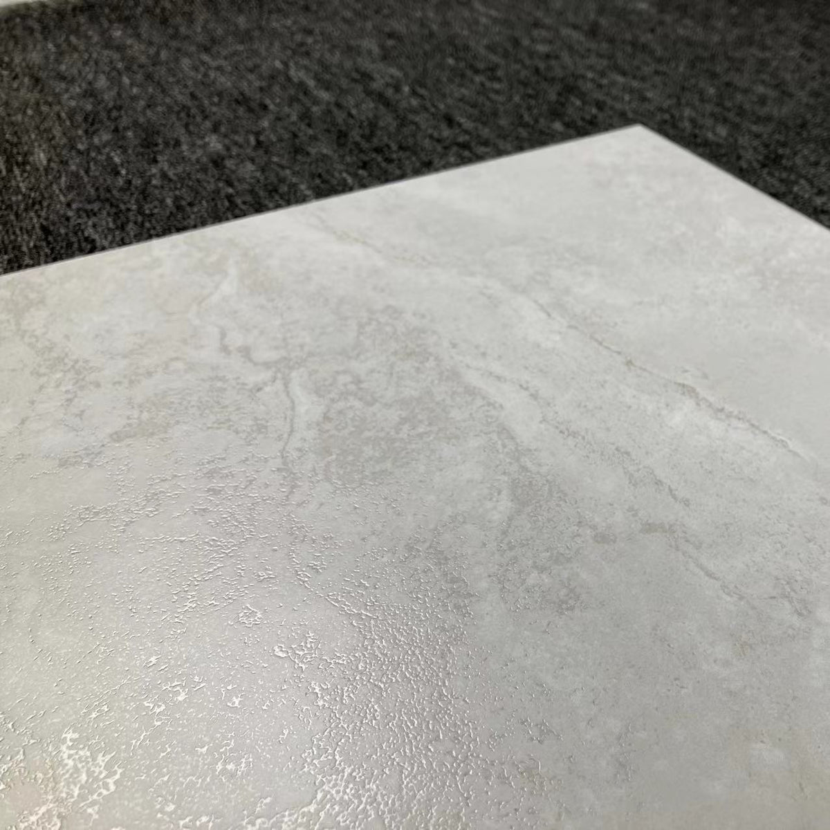 Everest Ivory StoneTouch Porcelain Tiles laid tile layout