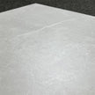 Apex Silver Matt Marble Look Porcelain Tiles laid tile layout