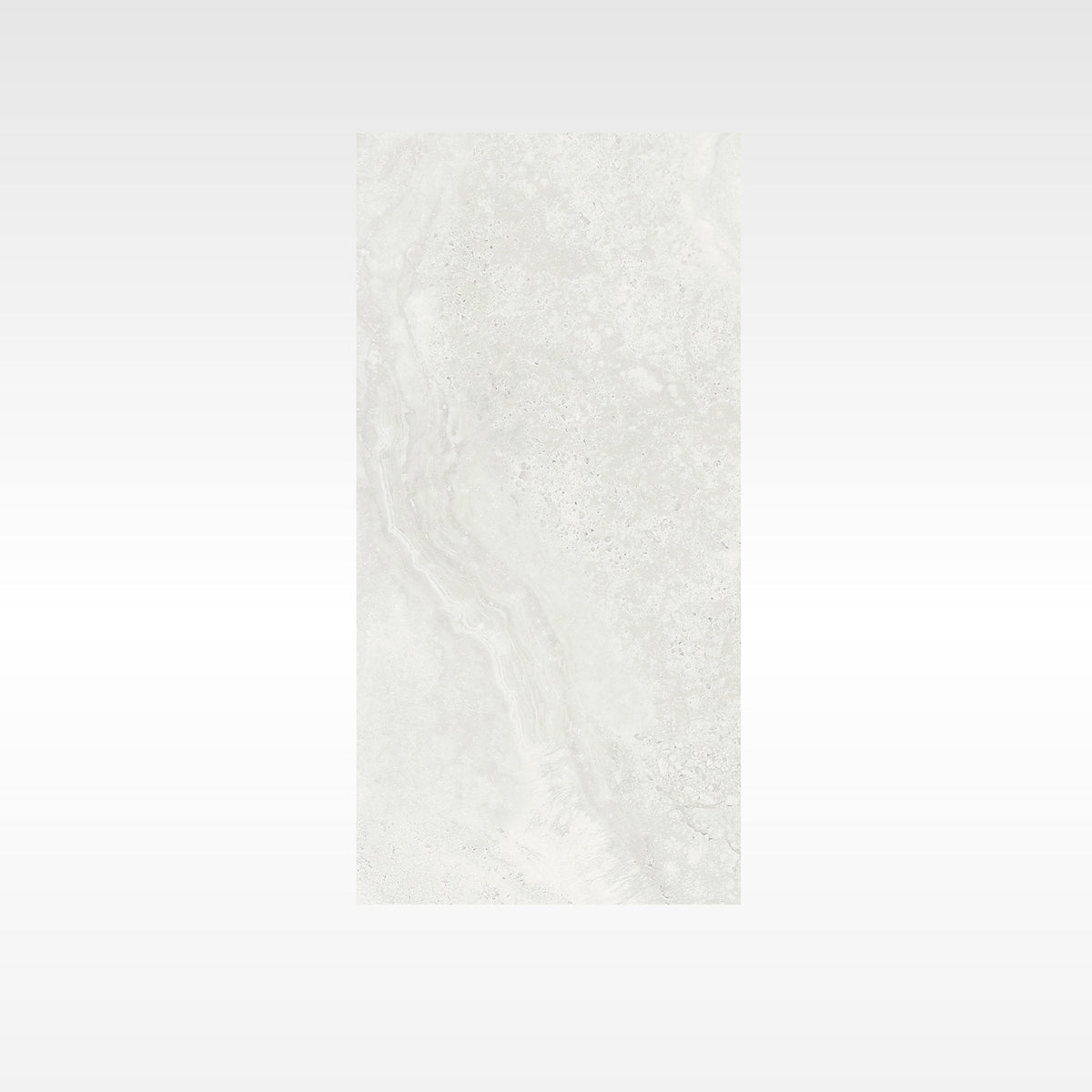 Travertine White Matt Porcelain Tiles 300x600mm tile