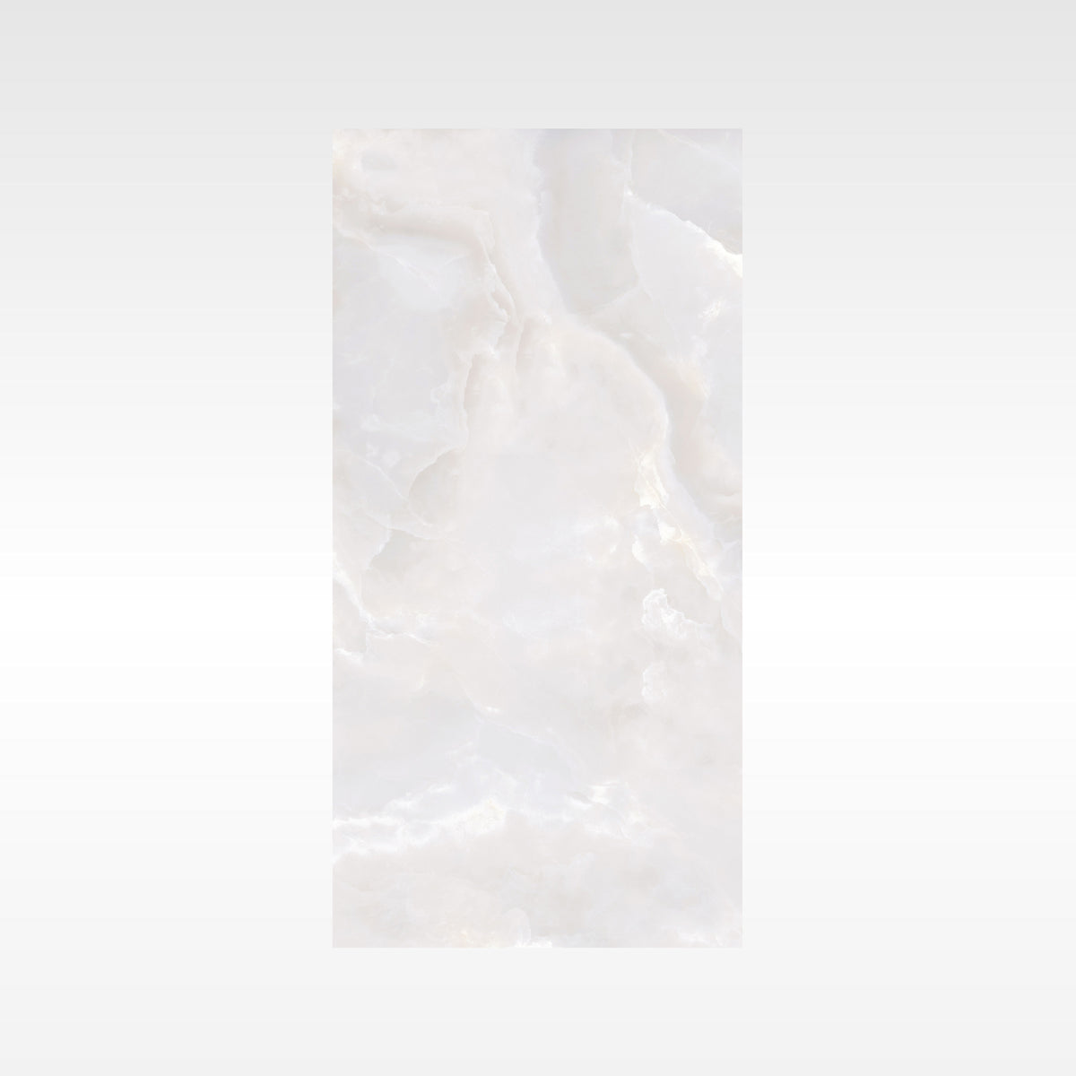 Jade White Polished Marble Look Porcelain Tiles 600x1200 tile