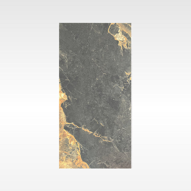 Monash Black Matt Porcelain Tiles 600x1200mm tile