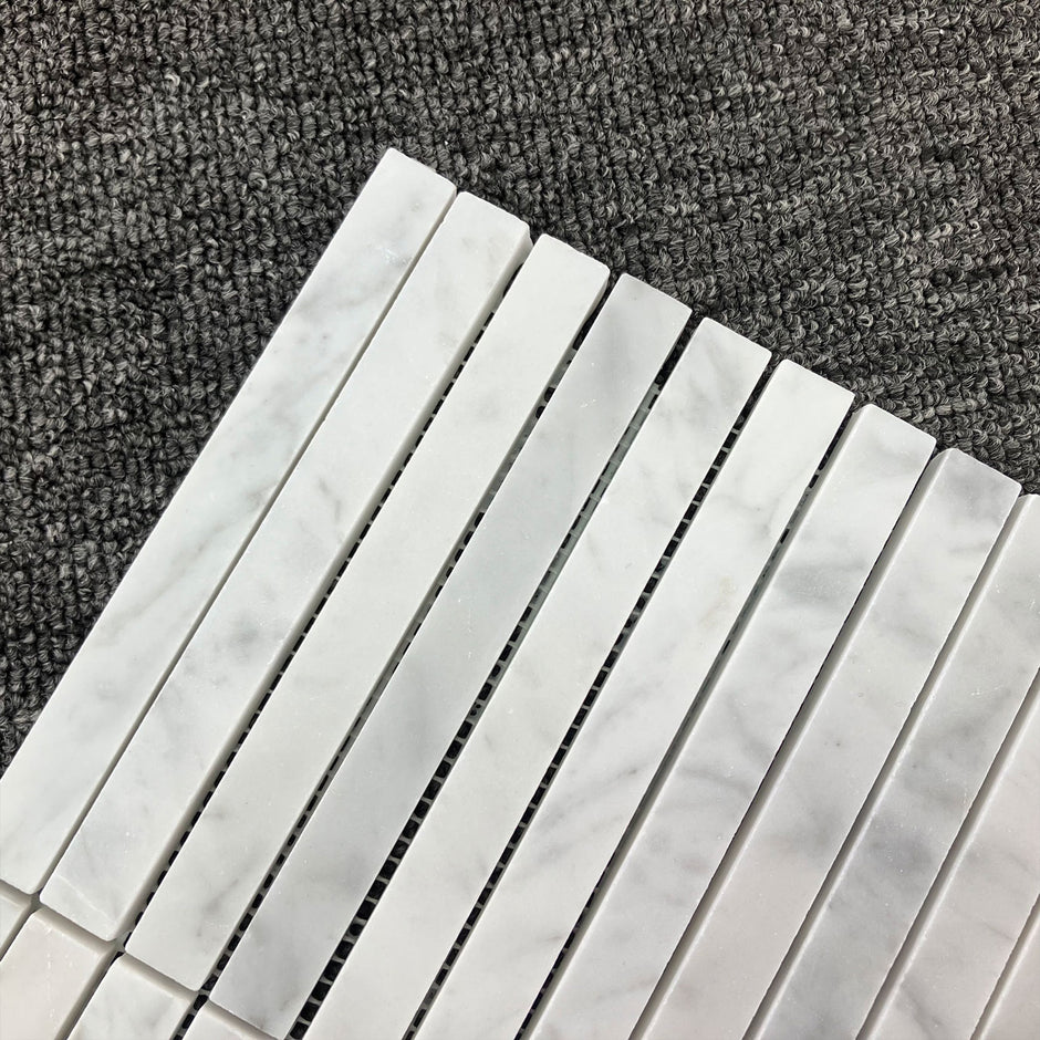 Carrara Mosaic kitKat Mosaics Soft Matt