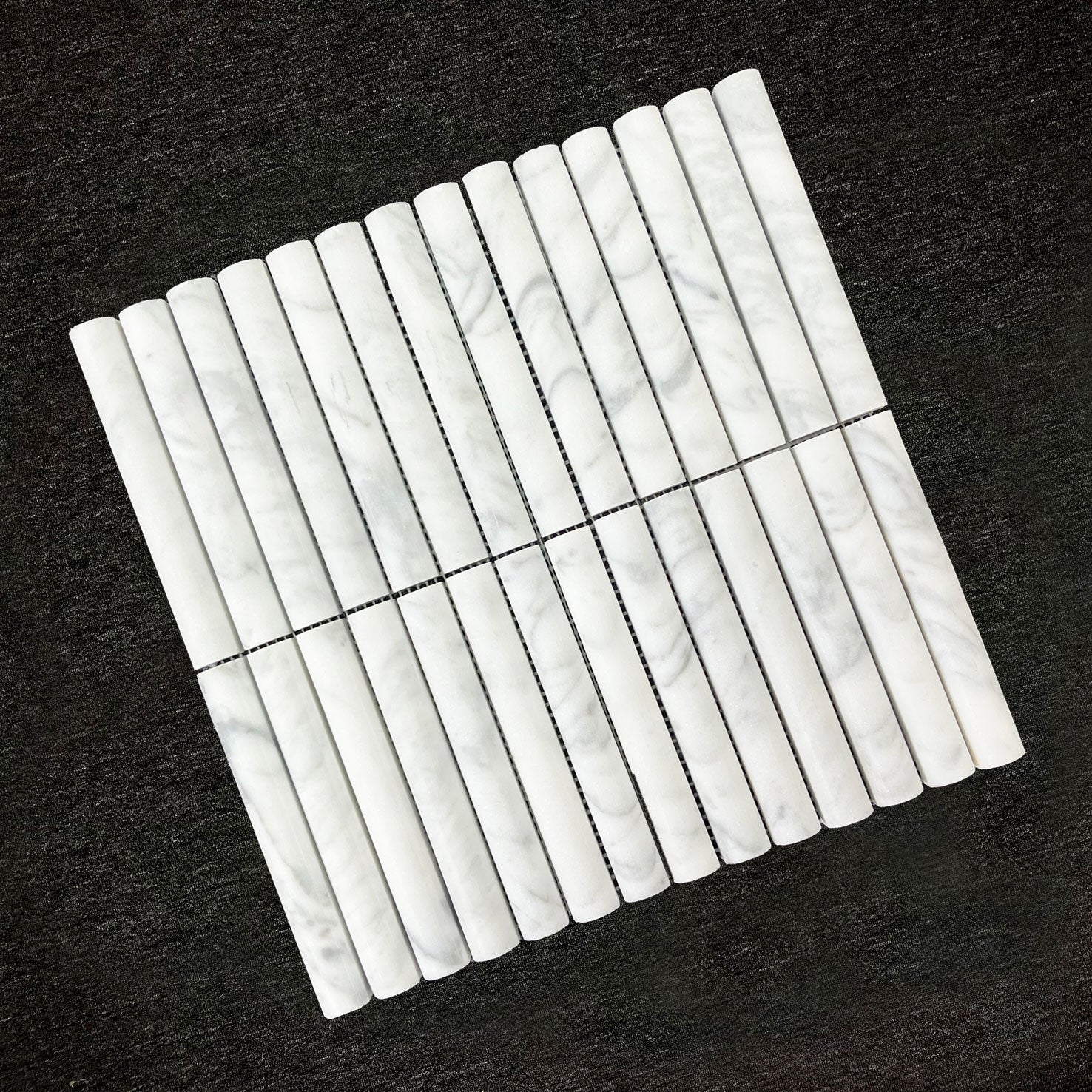 Carrara Mosaic Convex Mosaics Soft Matt