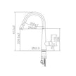 Zenmo Jess Goose Neck Sink Mixer