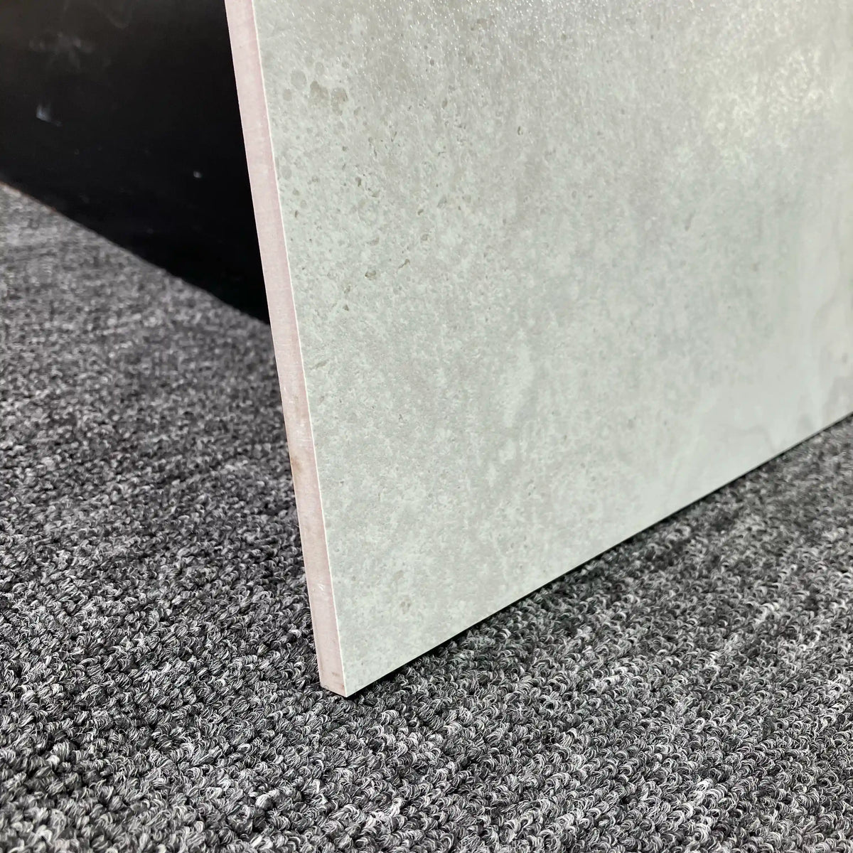 Travertine White Lappato Porcelain Tiles laid tile layout