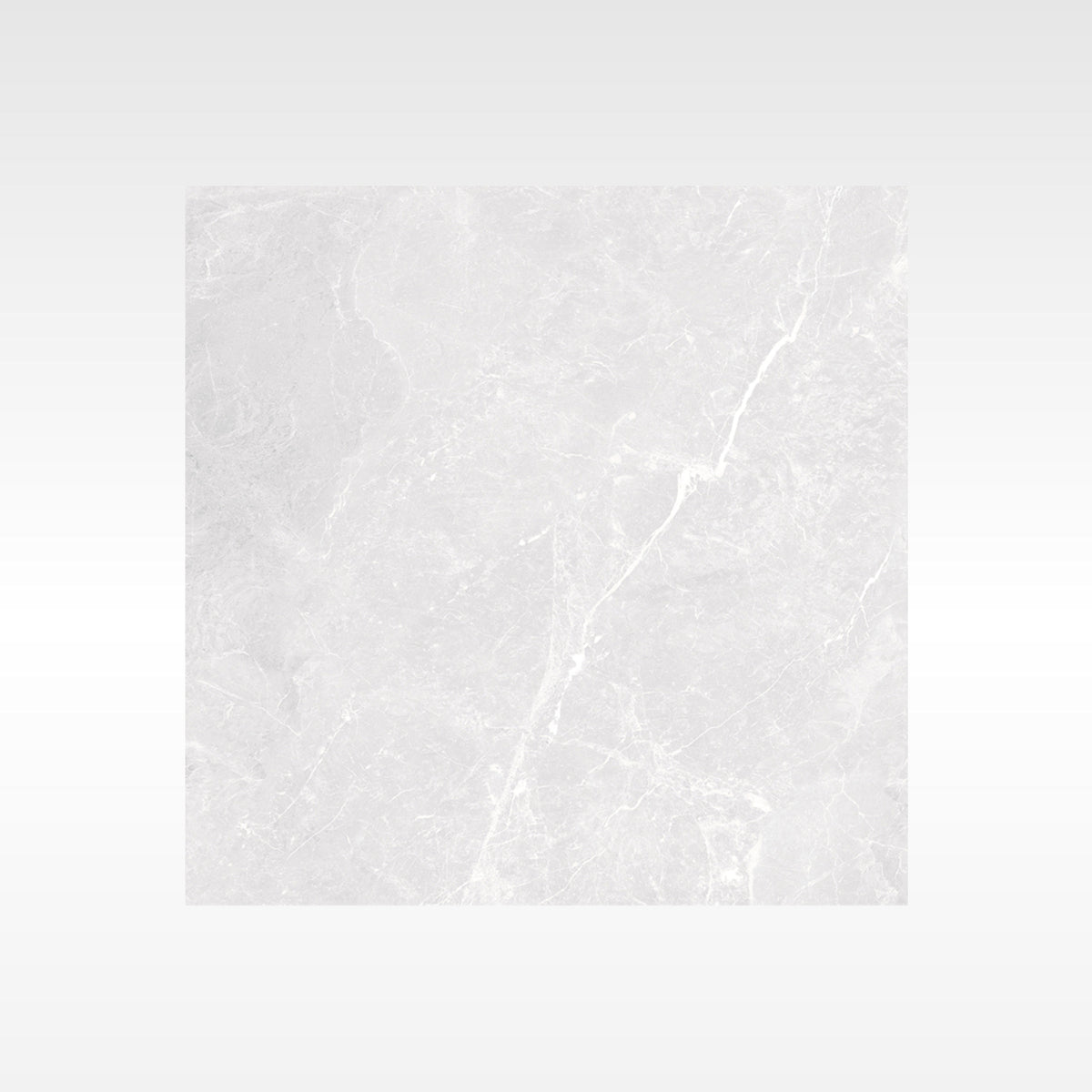 Apex Silver Polished Marble Look Porcelain Tiles 600x600mm tile