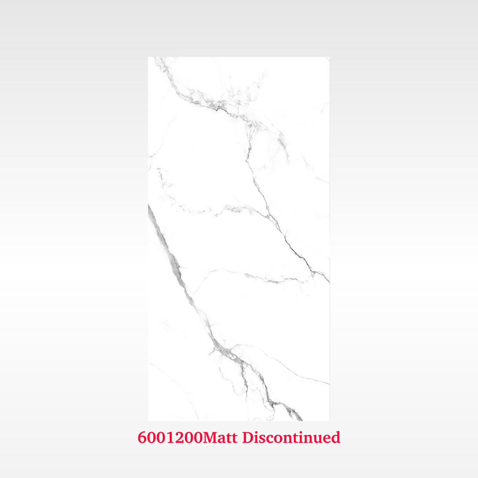 Calacatta White 600x1200 Soft Matt