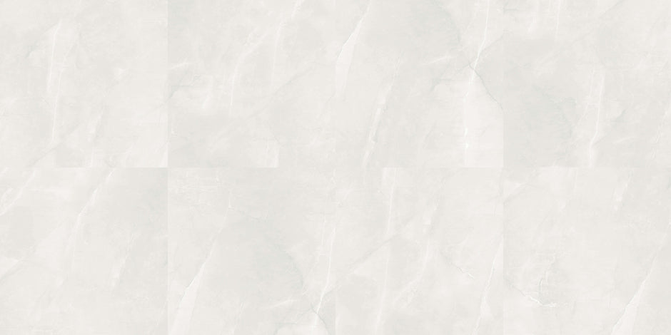 Vienna Ivory Matt Marble Look Porcelain Tiles laid tile layout