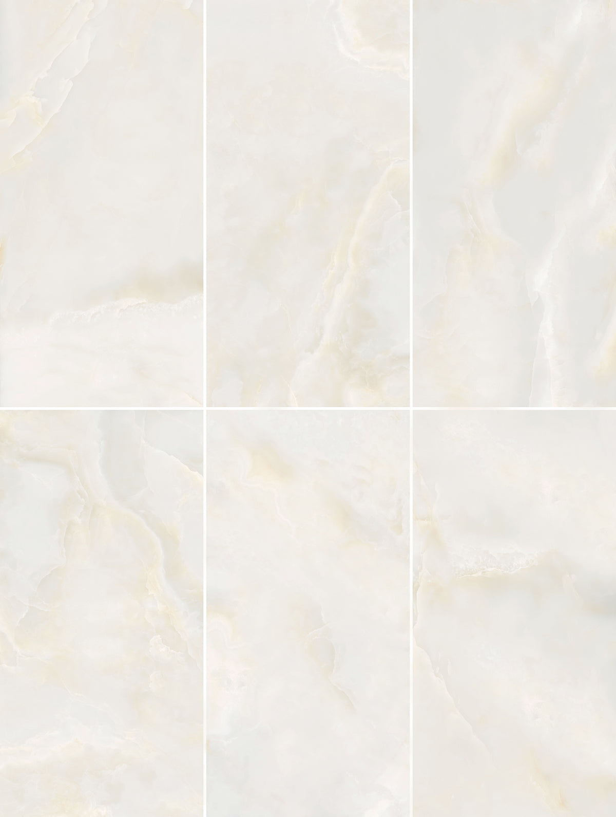 Jade Beige Soft Matt Marble Look Porcelain Tiles laid tile layout