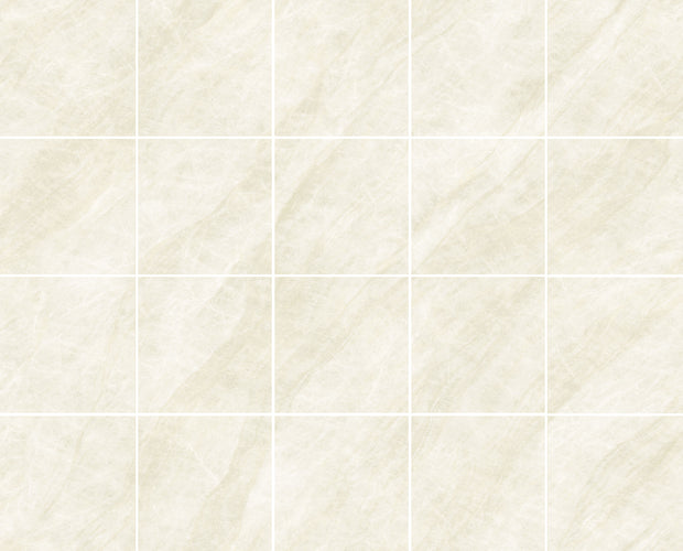 Taj Mahal Ivory Matt Marble Look Porcelain Tiles laid tile layout
