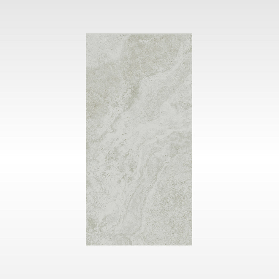 Flat-Alps Grey Indoor Outdoor Porcelain Tiles 300x600mm tile