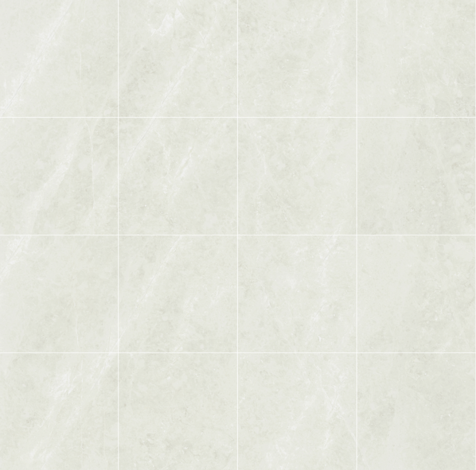 Tasmania Ivory Matt Porcelain Tiles laid tile layout