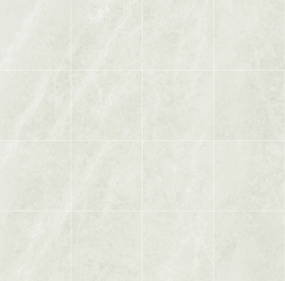Tasmania Ivory Matt Porcelain Tiles laid tile layout