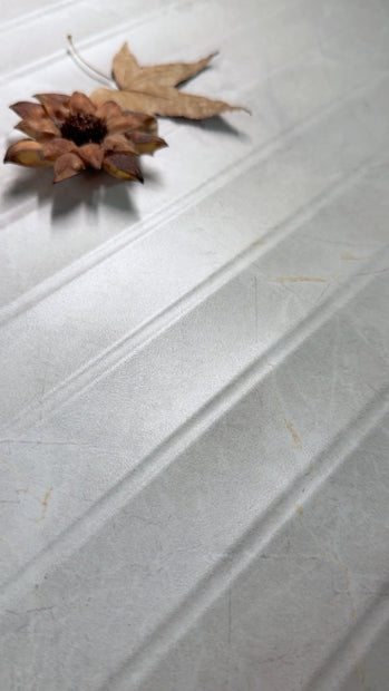 CaesarStone Light Flute Porcelain Tiles laid tile layout