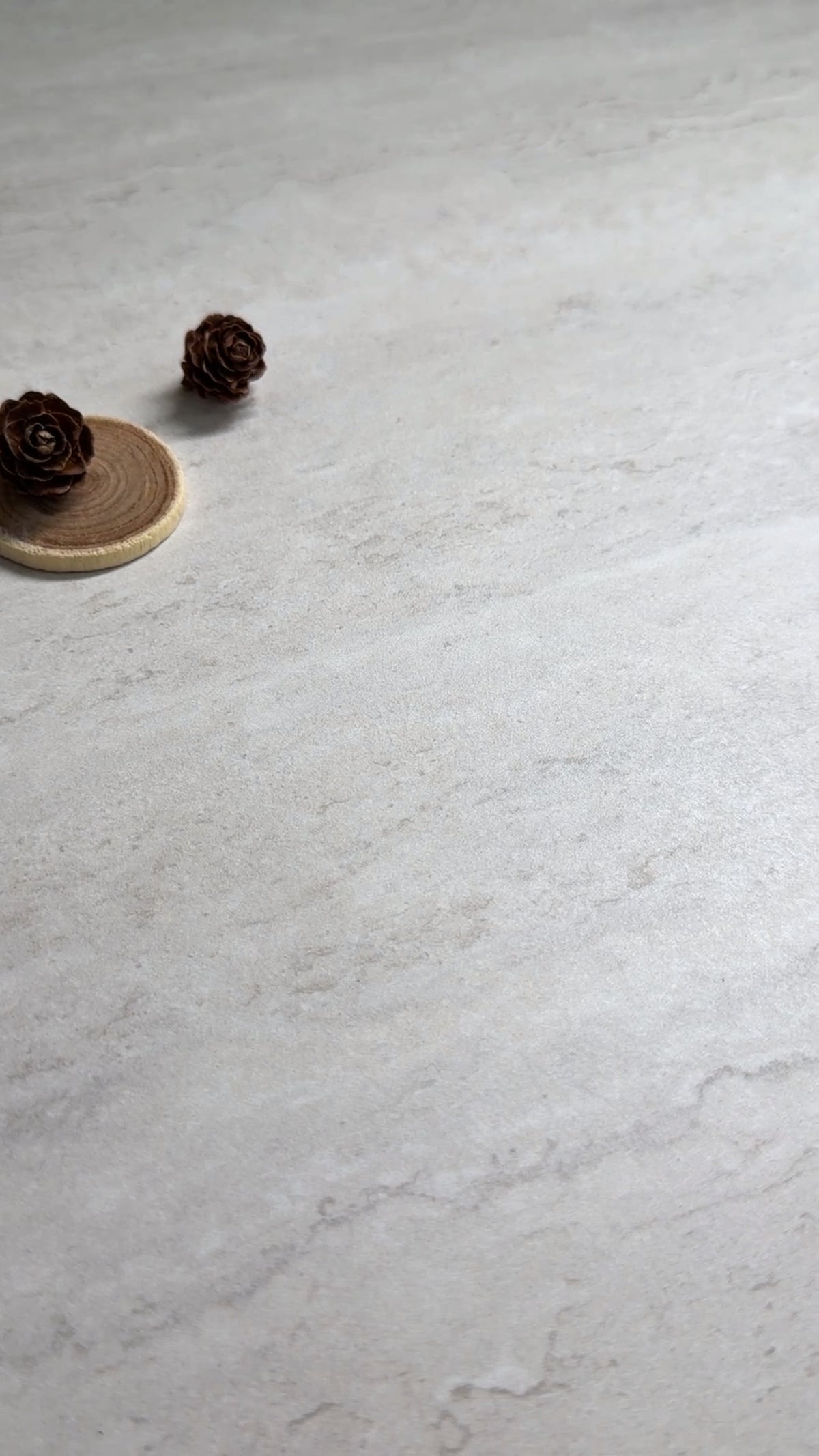 Victoria White Indoor Outdoor Porcelain Tiles laid tile layout