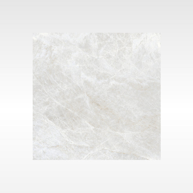 Taj Mahal White StoneTouch Marble Look Porcelain Tiles 600x600 tile