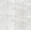 Taj Mahal White StoneTouch Marble Look Porcelain Tiles laid tile layout