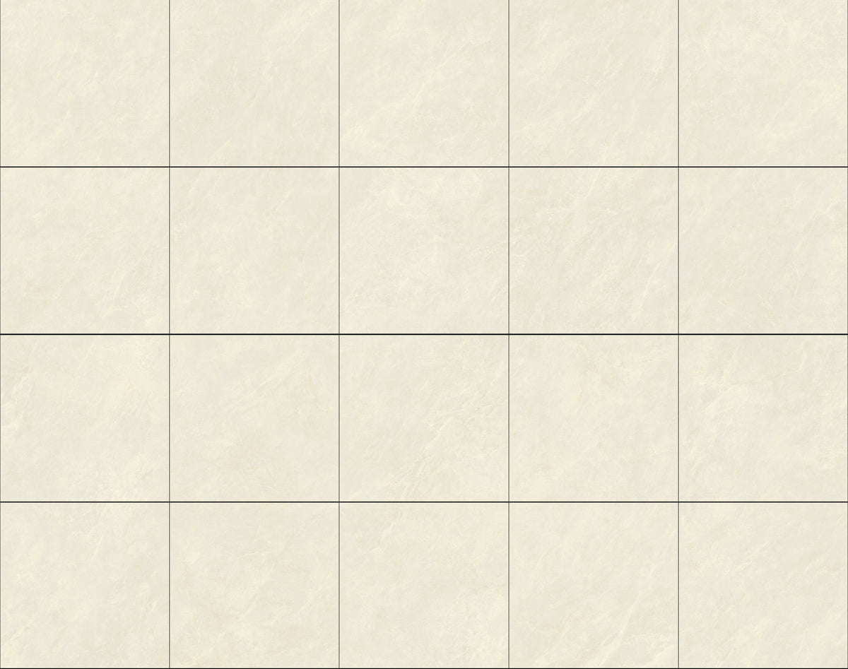 Origin Beige StoneTouch Porcelain Tiles laid tile layout