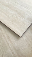 Victoria Beige Indoor Outdoor Porcelain Tiles laid tile layout