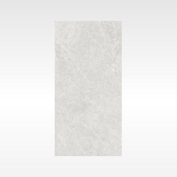 Mosman White Indoor Outdoor Porcelain Tiles 600x1200mm tile