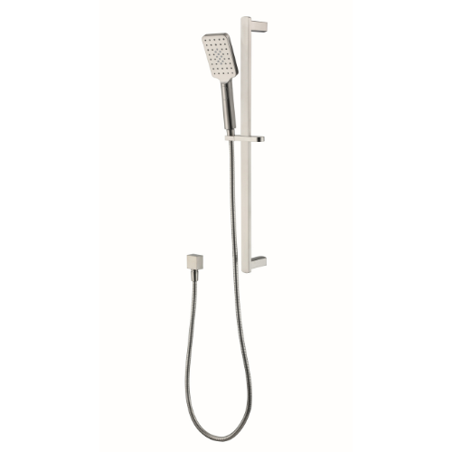 Kiama Shower On Rail - brushed-nickel