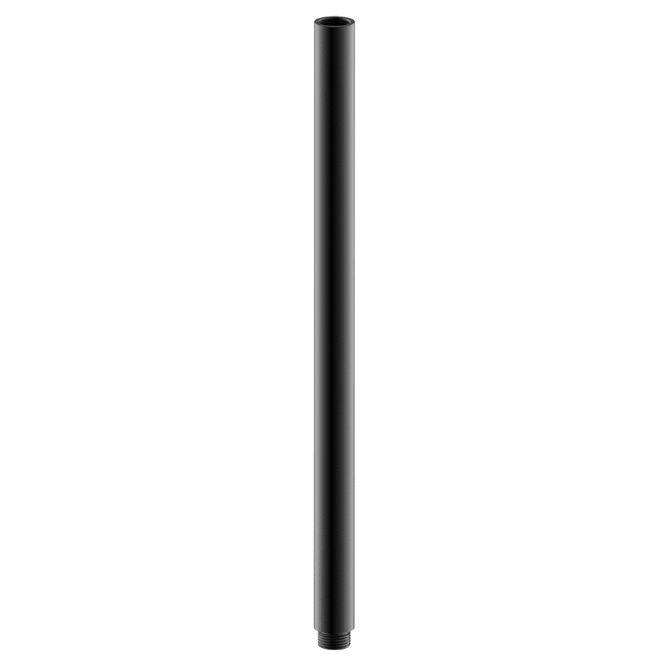 Brass 400mm Round Dropper in Black