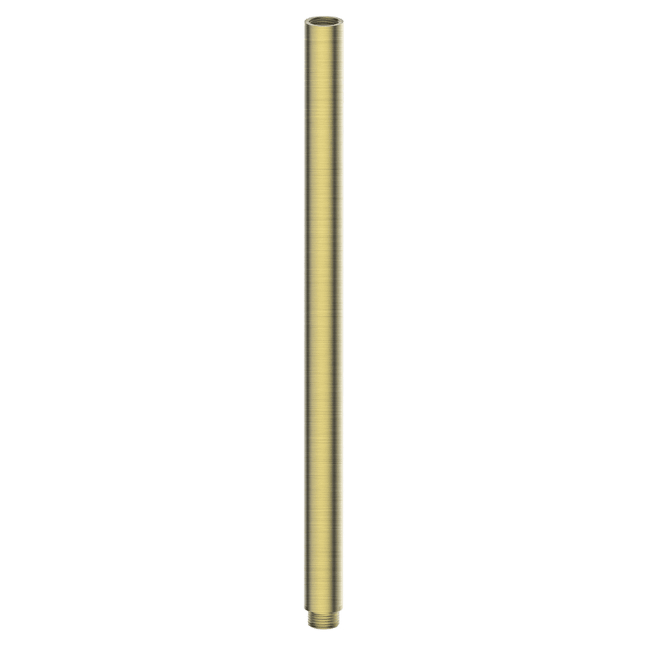 Brass 400mm Round Dropper in Brushed Brass
