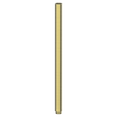 Brass 400mm Round Dropper in Brushed Brass