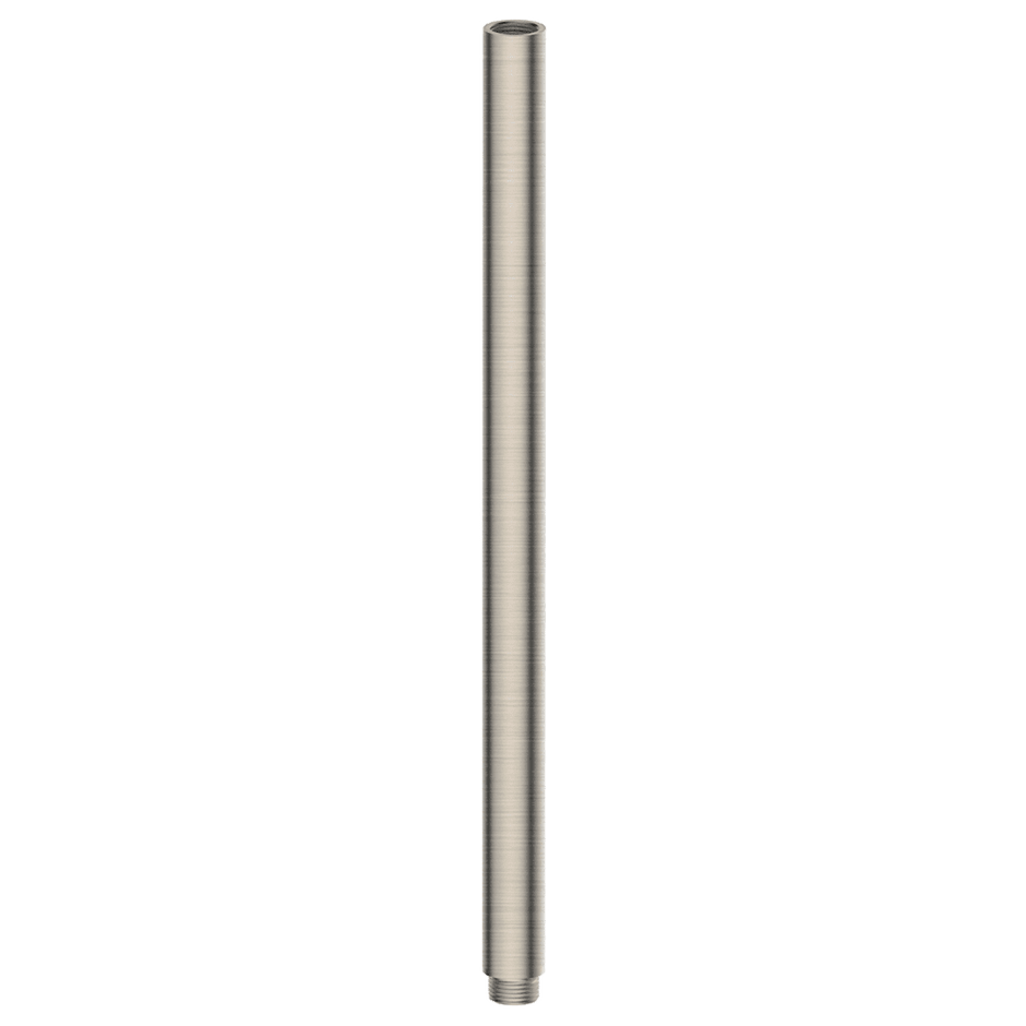 Brass 400mm Round Dropper in Brushed Nickel