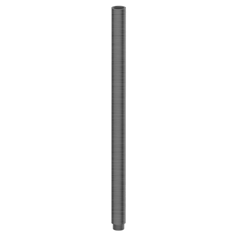 Brass 400mm Round Dropper in Gun Metal