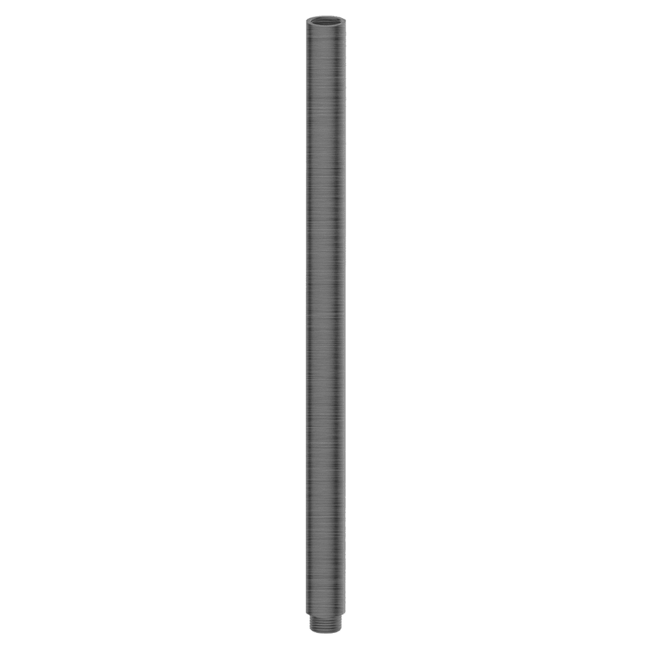 Brass 400mm Round Dropper in Gun Metal