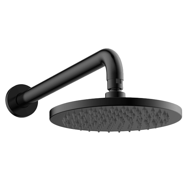 Brass Horizontal Shower in Black