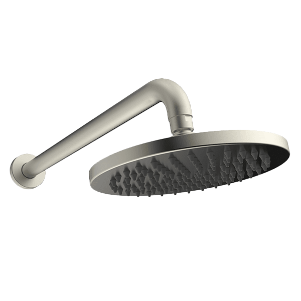 Brass Horizontal Shower in Brushed Nickel