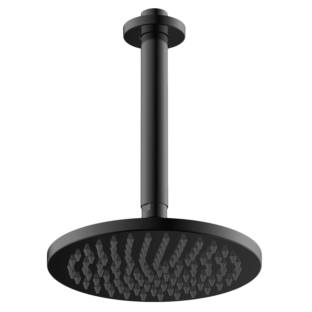 Brass Vertical Shower in Black