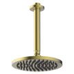 Brass Vertical Shower in Brushed Brass